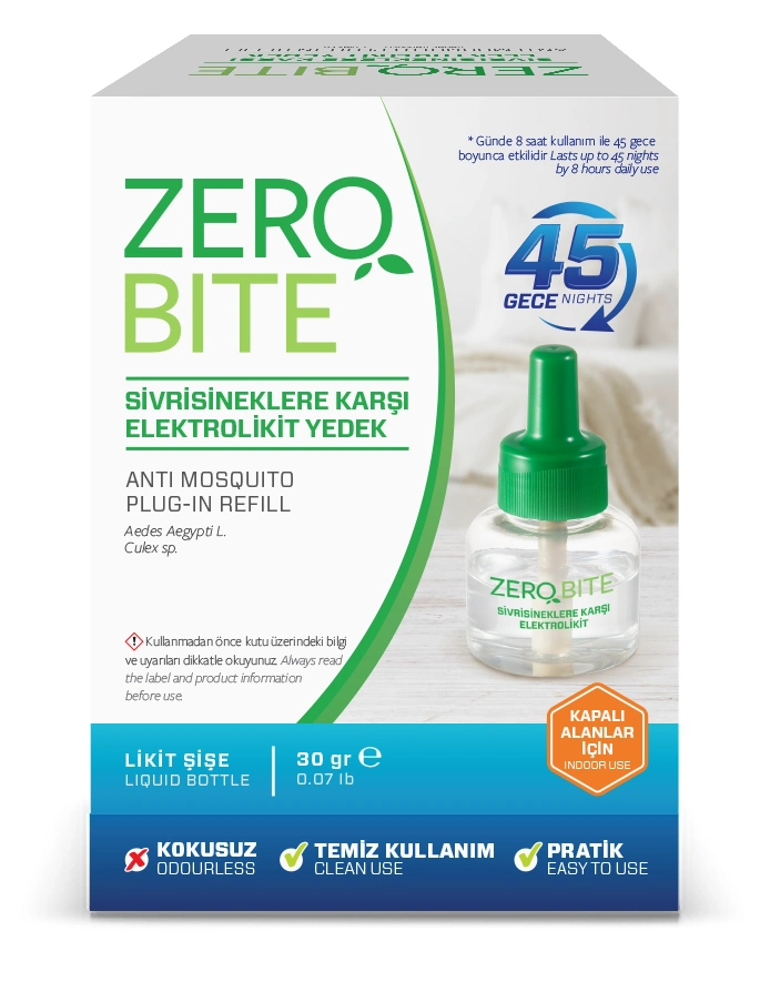 Zerobite Elektrolikit Yedek — 45 gece*